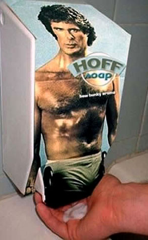 David Hasselhoff soap dispenser David Hasselhoff soap dispenser